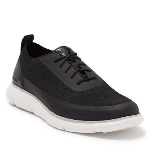 Cole Haan Men’s ZEROGRAND Omni Sneakers- Black/Optic White- Size 11.5 - Picture 2 of 14